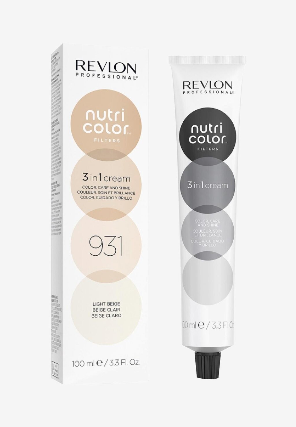 Кондиционер NUTRI COLOR™ FILTERS 3 IN 1 CREAM COLOR CARE AND SHINE SEMI PERMANENT Revlon Professional, цвет 931 light beige
Кондиционер NUTRI COLOR™ FILTERS 3 IN 1 CREAM COLOR CARE AND SHINE SEMI PERMANENT Revlon Professional, цвет 931 light beige