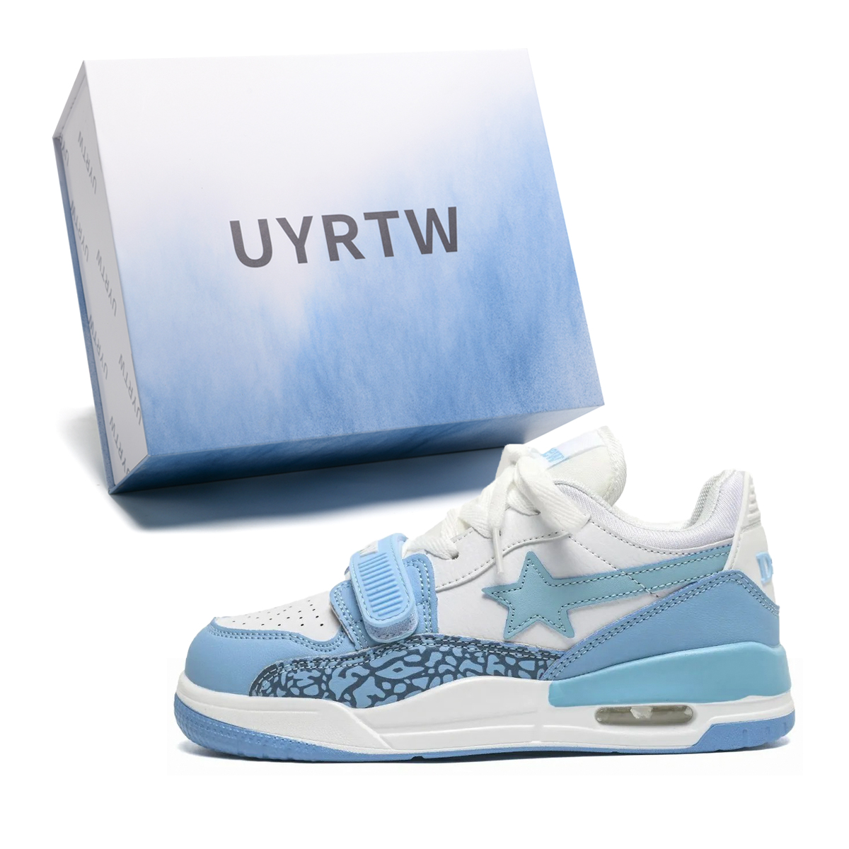 UYRTW Антискользящие и износостойкие легкие повседневные туфли на низком ходу с эффектом увеличения роста унисекс - морская соль голубой, цвет Sea Salt Blue
UYRTW Антискользящие и износостойкие легкие повседневные туфли на низком ходу с эффектом увеличения роста унисекс - морская соль голубой, цвет Sea Salt Blue