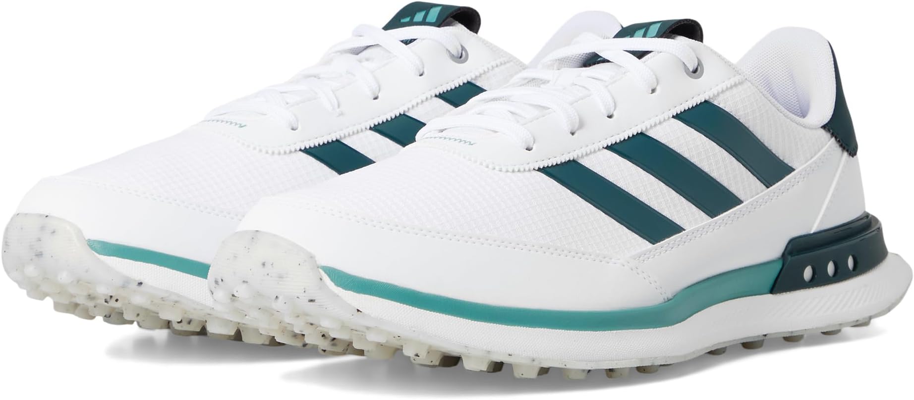 Кроссовки Adidas Golf S2G 24 Spikeless Golf Shoes, Footwear White/Aurora Ivory/Preloved Teal
Кроссовки Adidas Golf S2G 24 Spikeless Golf Shoes, Footwear White/Aurora Ivory/Preloved Teal