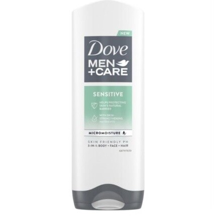Dove Men+Care 3в1 Гель для душа для чувствительной кожи 400 мл
Dove Men+Care 3в1 Гель для душа для чувствительной кожи 400 мл