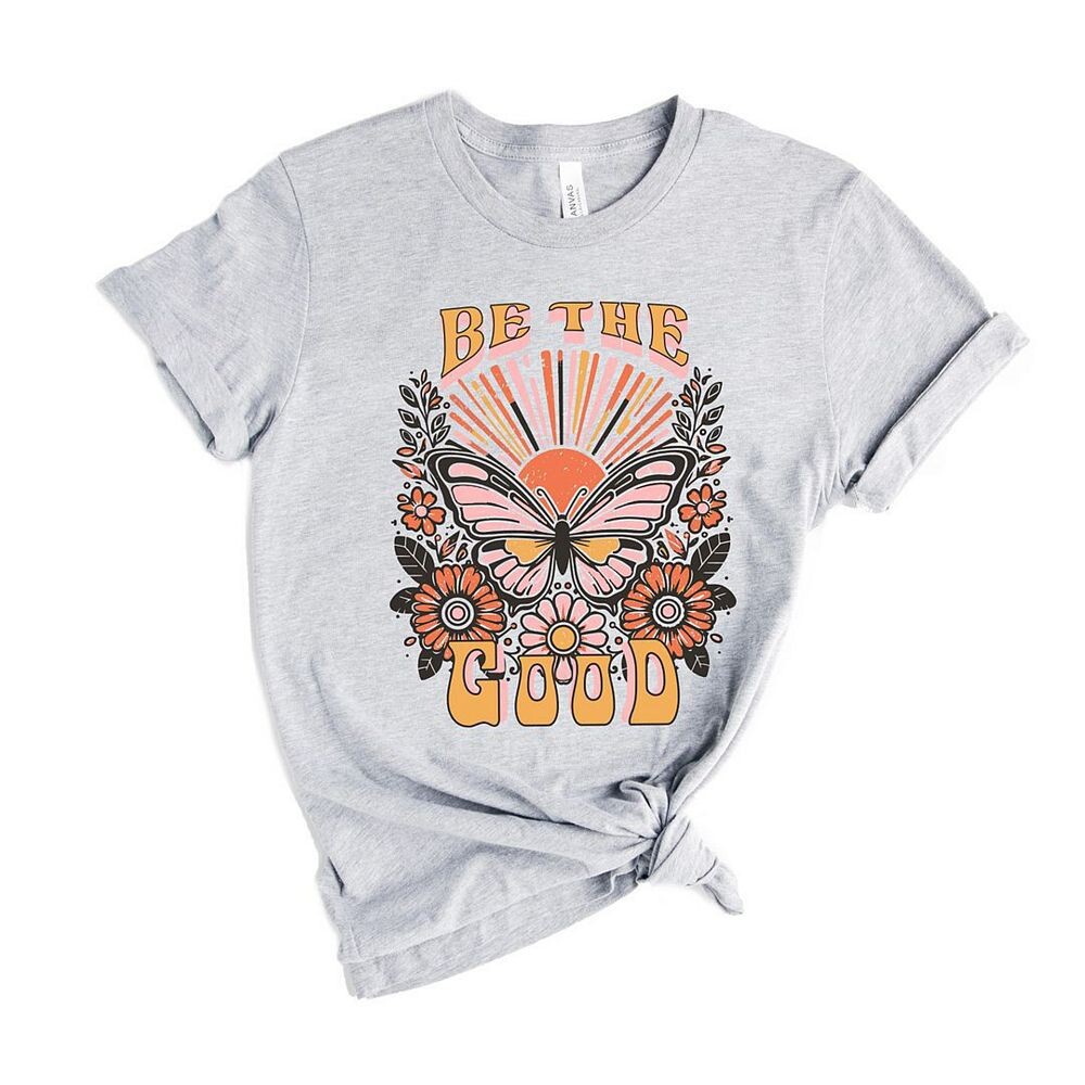 Футболка Be The Good с короткими рукавами и рисунком в стиле ретро Simply Sage Market, цвет Heather Grey
Футболка Be The Good с короткими рукавами и рисунком в стиле ретро Simply Sage Market, цвет Heather Grey