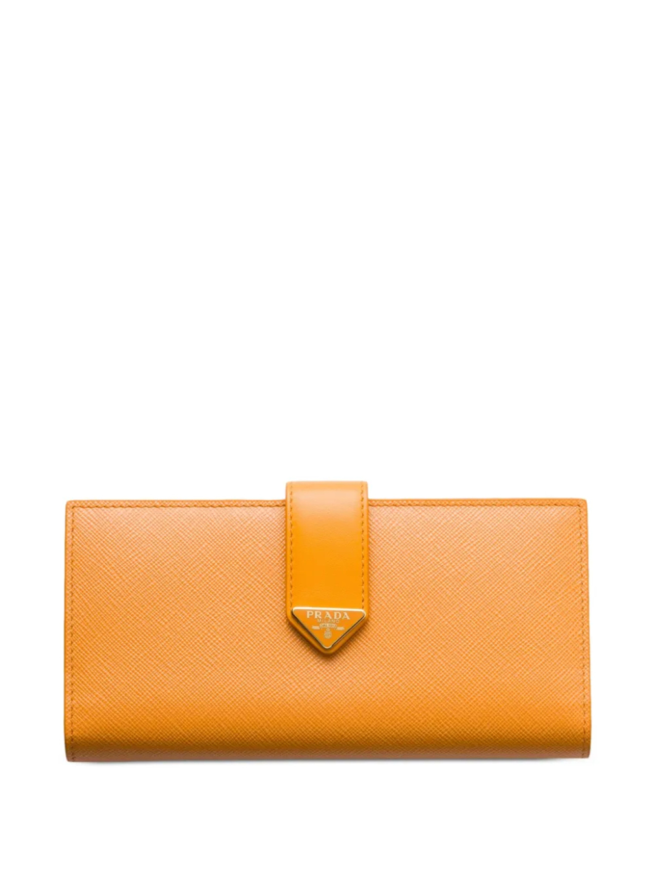 Большой кошелек из сафьяновой кожи Prada, оранжевый
Большой кошелек из сафьяновой кожи Prada, оранжевый