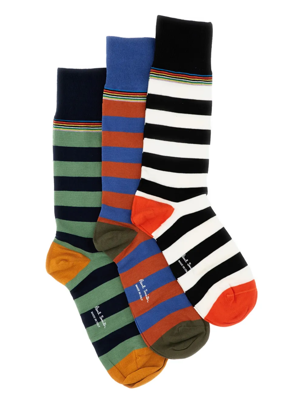 Три пачки полосатых носков Paul Smith, черный
Три пачки полосатых носков Paul Smith, черный