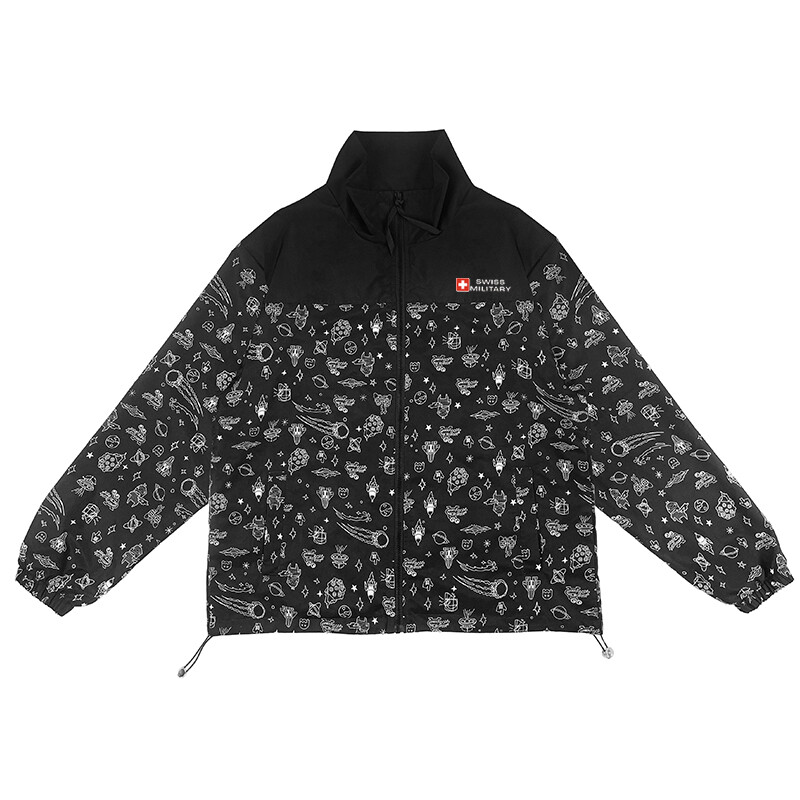 Куртка унисекс черная Swiss Military, черный
Куртка унисекс черная Swiss Military, черный