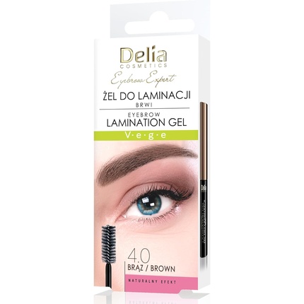Eyebrow Expert Lamination Gel Коричневый Веганская Формула Фиксация Формы Бровей Улучшение Цвета Биотин Пептиды Глицерин 4 мл Delia Cosmetics
Eyebrow Expert Lamination Gel Коричневый Веганская Формула Фиксация Формы Бровей Улучшение Цвета Биотин Пептиды Глицерин 4 мл Delia Cosmetics