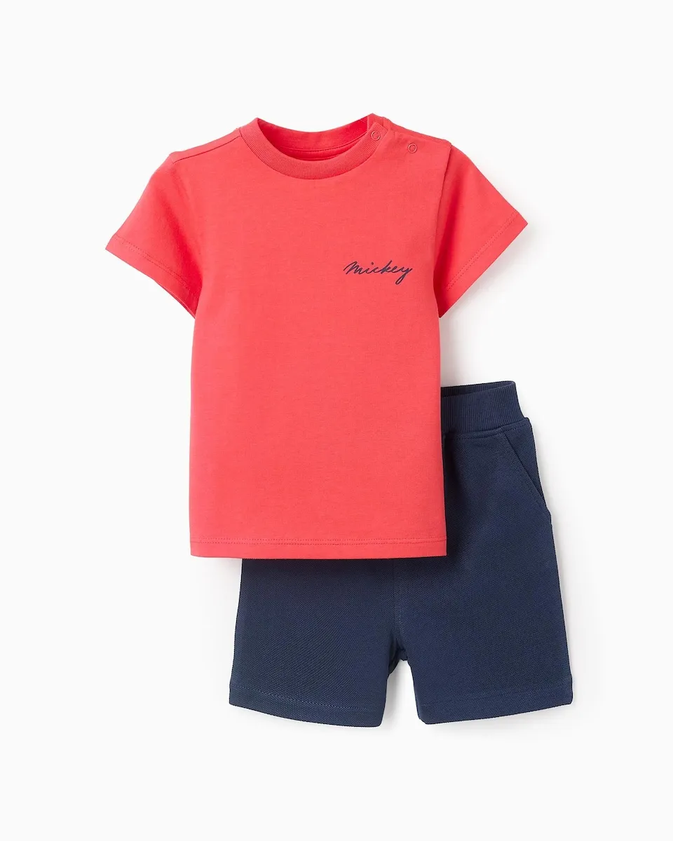 Детский комплект 100% хлопок с принтом Микки Zippy, красный/темно-синий
Детский комплект 100% хлопок с принтом Микки Zippy, красный/темно-синий