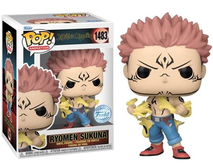 Фигурка Funko POP Jujutsu Kaisen Ryomen Sukuna 1483 Special Edition Funko POP!
Фигурка Funko POP Jujutsu Kaisen Ryomen Sukuna 1483 Special Edition Funko POP!
