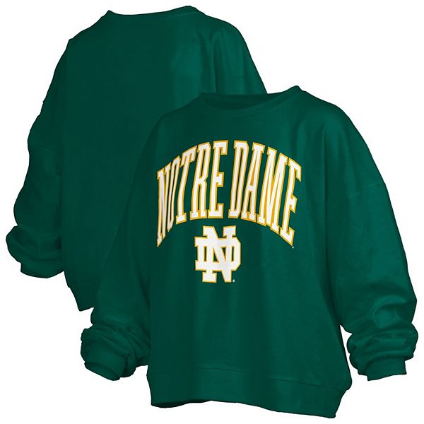 Женский зеленый oversize свитшот notre dame fighting irish с принтом Pressbox
Женский зеленый oversize свитшот notre dame fighting irish с принтом Pressbox