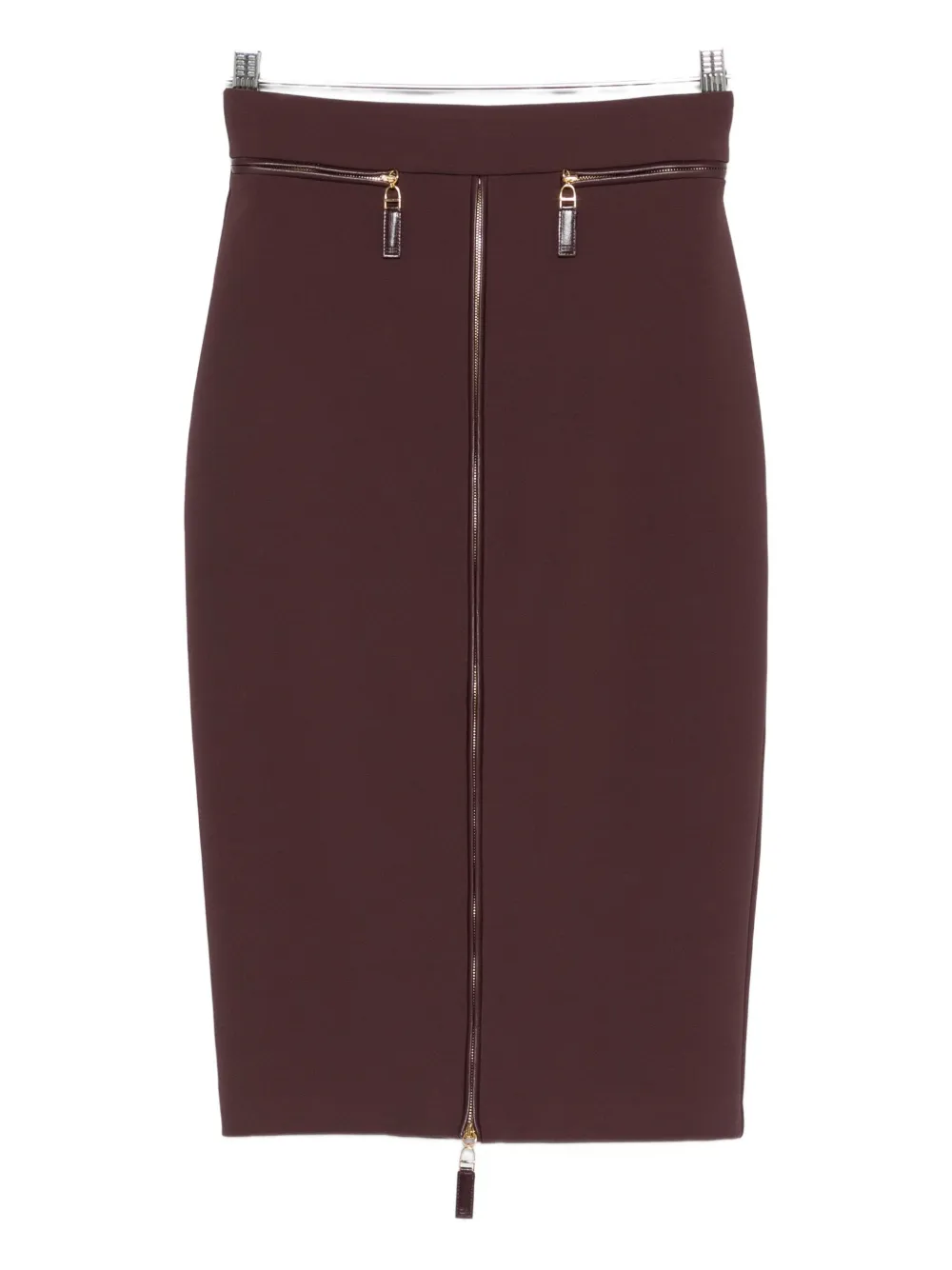 Юбка-карандаш миди с застежкой-молнией Elisabetta Franchi, коричневый
Юбка-карандаш миди с застежкой-молнией Elisabetta Franchi, коричневый