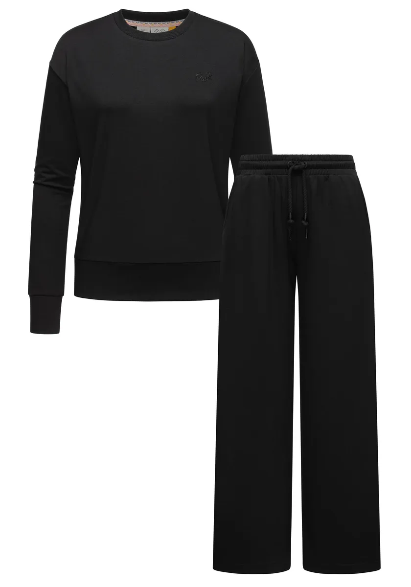 Свитер Ragwear "Set Delje", женский комплект, состоящий из широких брюк и свитера, черный
Свитер Ragwear "Set Delje", женский комплект, состоящий из широких брюк и свитера, черный