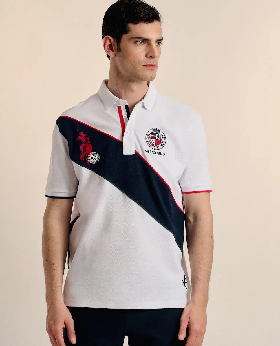 Классическая мужская поло из пике с коротким рукавом Valecuatro, белый
Классическая мужская поло из пике с коротким рукавом Valecuatro, белый