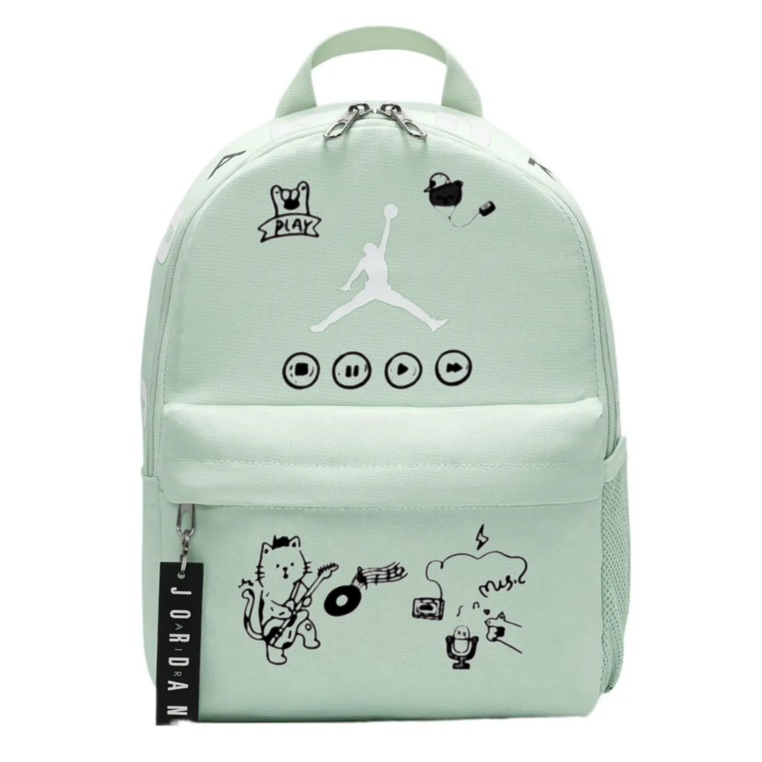 Jordan Полиэстеровый рюкзак унисекс зеленый, Green
Jordan Полиэстеровый рюкзак унисекс зеленый, Green
