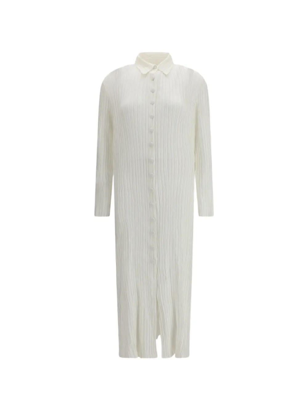 Плиссированное макси-платье на пуговицах Gongdid Design, белый
Плиссированное макси-платье на пуговицах Gongdid Design, белый