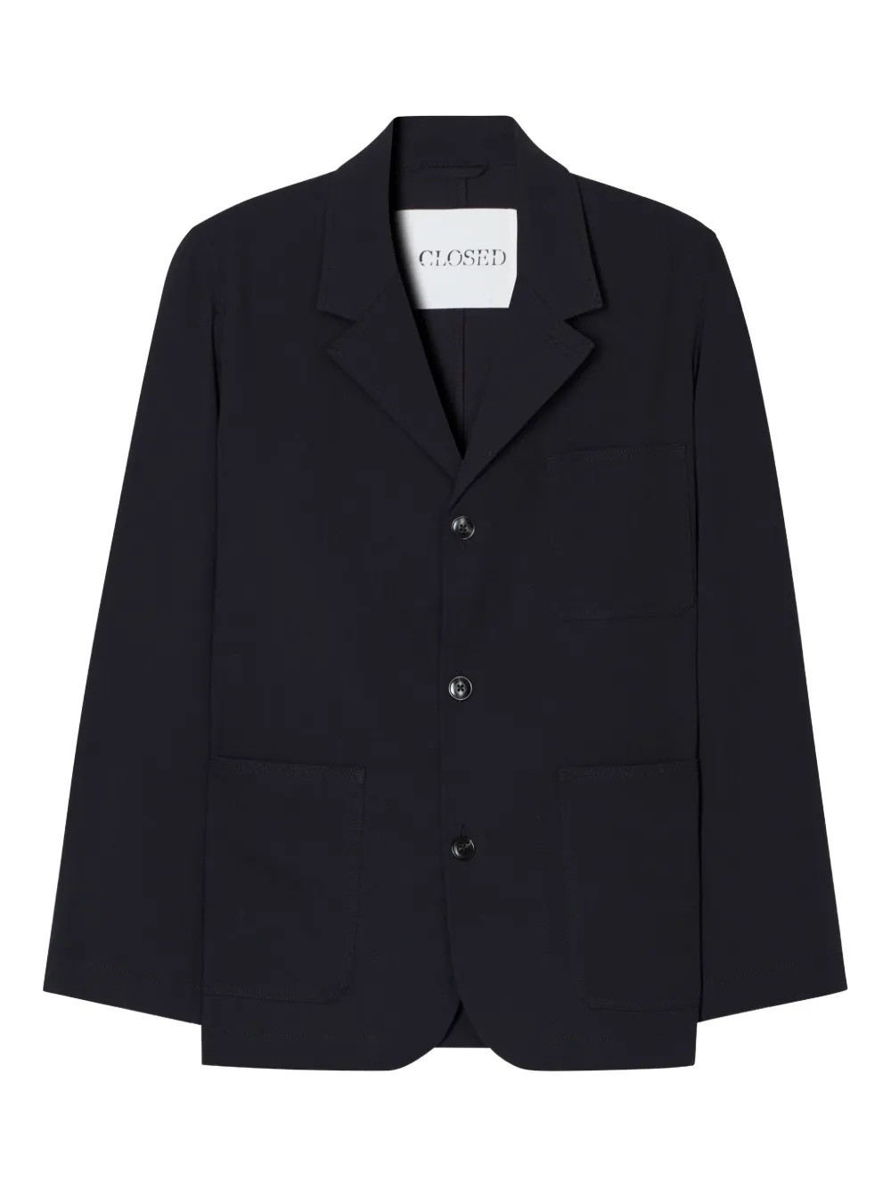 Однобортный пиджак Closed, черный
Однобортный пиджак Closed, черный