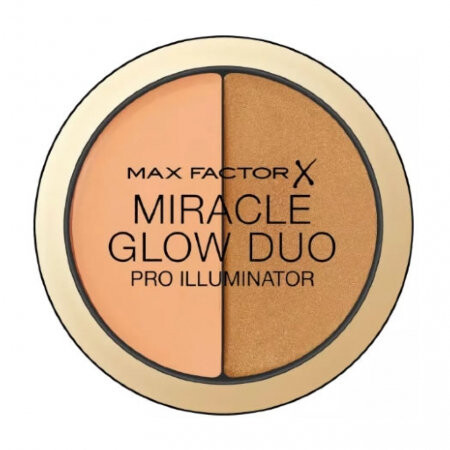 Хайлайтер, глубина 20, 11 г Max Factor, Miracle Glow Duo
Хайлайтер, глубина 20, 11 г Max Factor, Miracle Glow Duo