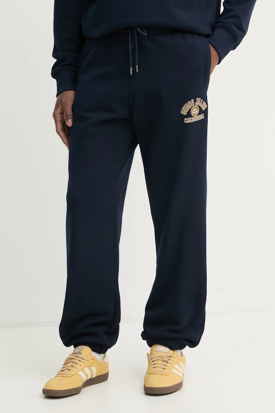 Хлопковые спортивные брюки Guess Jeans, темно-синий
Хлопковые спортивные брюки Guess Jeans, темно-синий