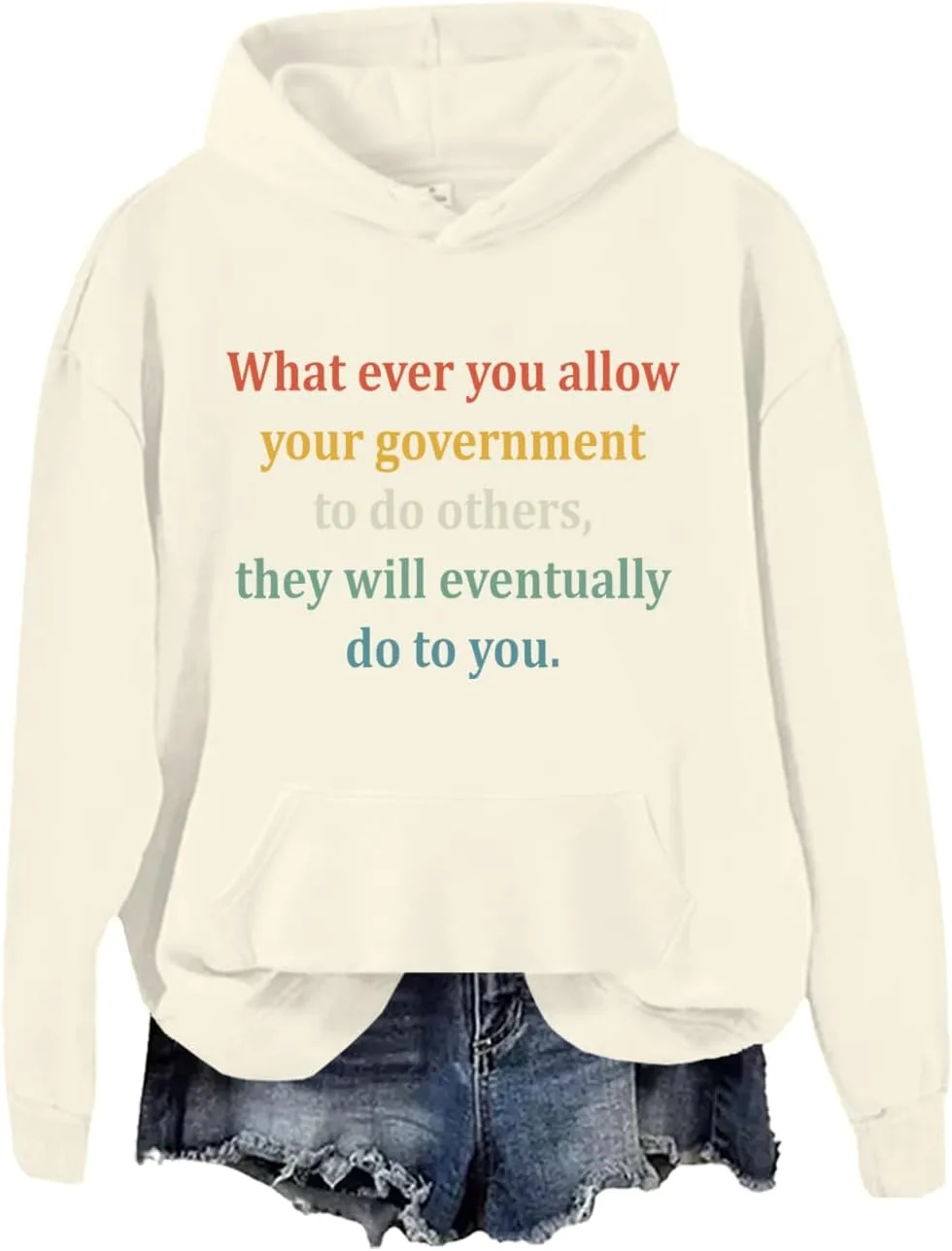 Толстовка Whatever You Allow Your Government to Do to Others JWVEL
Толстовка Whatever You Allow Your Government to Do to Others JWVEL