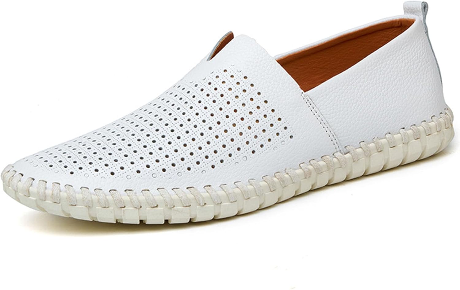 Мужские ретро мокасины из кожи с ручной строчкой, мягкой подошвой, модные, повседневные, удобные, мягкие, противоскользящие прогулочные туфли Vannida, белый
Мужские ретро мокасины из кожи с ручной строчкой, мягкой подошвой, модные, повседневные, удобные, мягкие, противоскользящие прогулочные туфли Vannida, белый