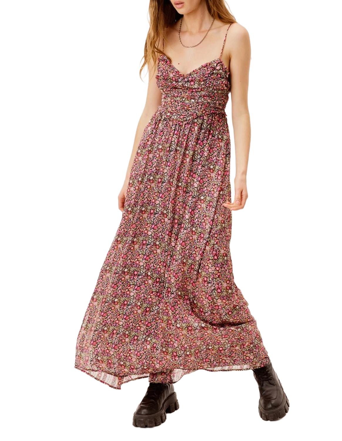 Платье макси Joelle в разноцветном принте For Love & Lemons, мультиколор
Платье макси Joelle в разноцветном принте For Love & Lemons, мультиколор