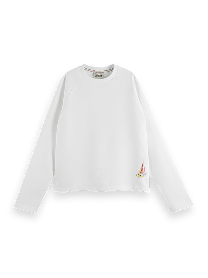 Лонгслив Scotch & Soda, белый
Лонгслив Scotch & Soda, белый