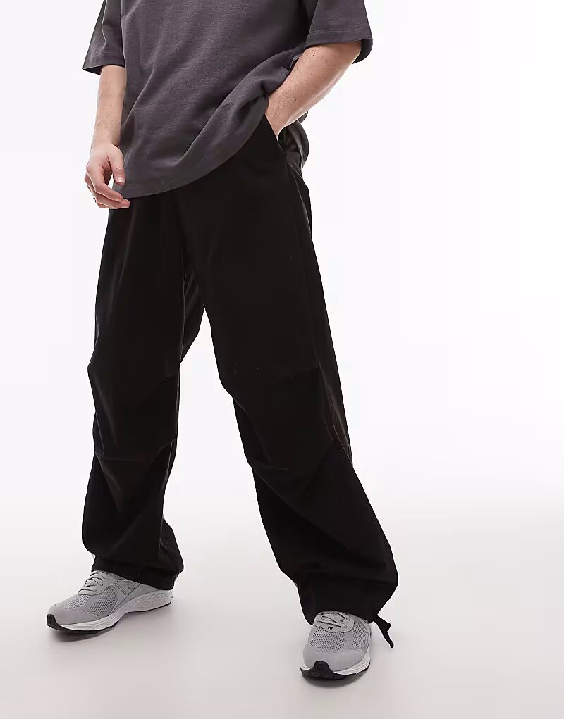 Брюки Topman из саржи с потертостями черного цвета
Брюки Topman из саржи с потертостями черного цвета