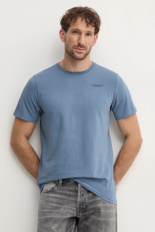 Хлопковая футболка G-Star, синий
Хлопковая футболка G-Star, синий