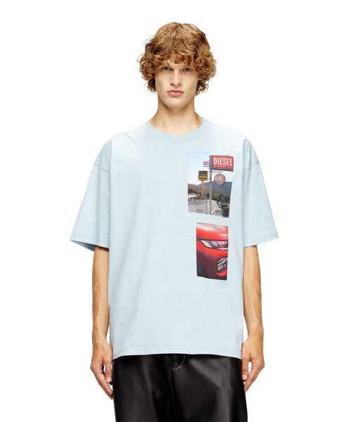 Мужская футболка T-BOXT-T3 DIESEL, светло-голубой
Мужская футболка T-BOXT-T3 DIESEL, светло-голубой