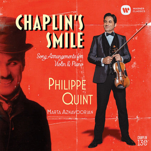 CD диск Quint, Philippe: Chaplin's Smile: Song Arrangements Violin & Piano
CD диск Quint, Philippe: Chaplin's Smile: Song Arrangements Violin & Piano