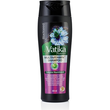 Мультивитаминный шампунь Blackseed 400 мл - для блеска и полного ухода Vatika Naturals
Мультивитаминный шампунь Blackseed 400 мл - для блеска и полного ухода Vatika Naturals