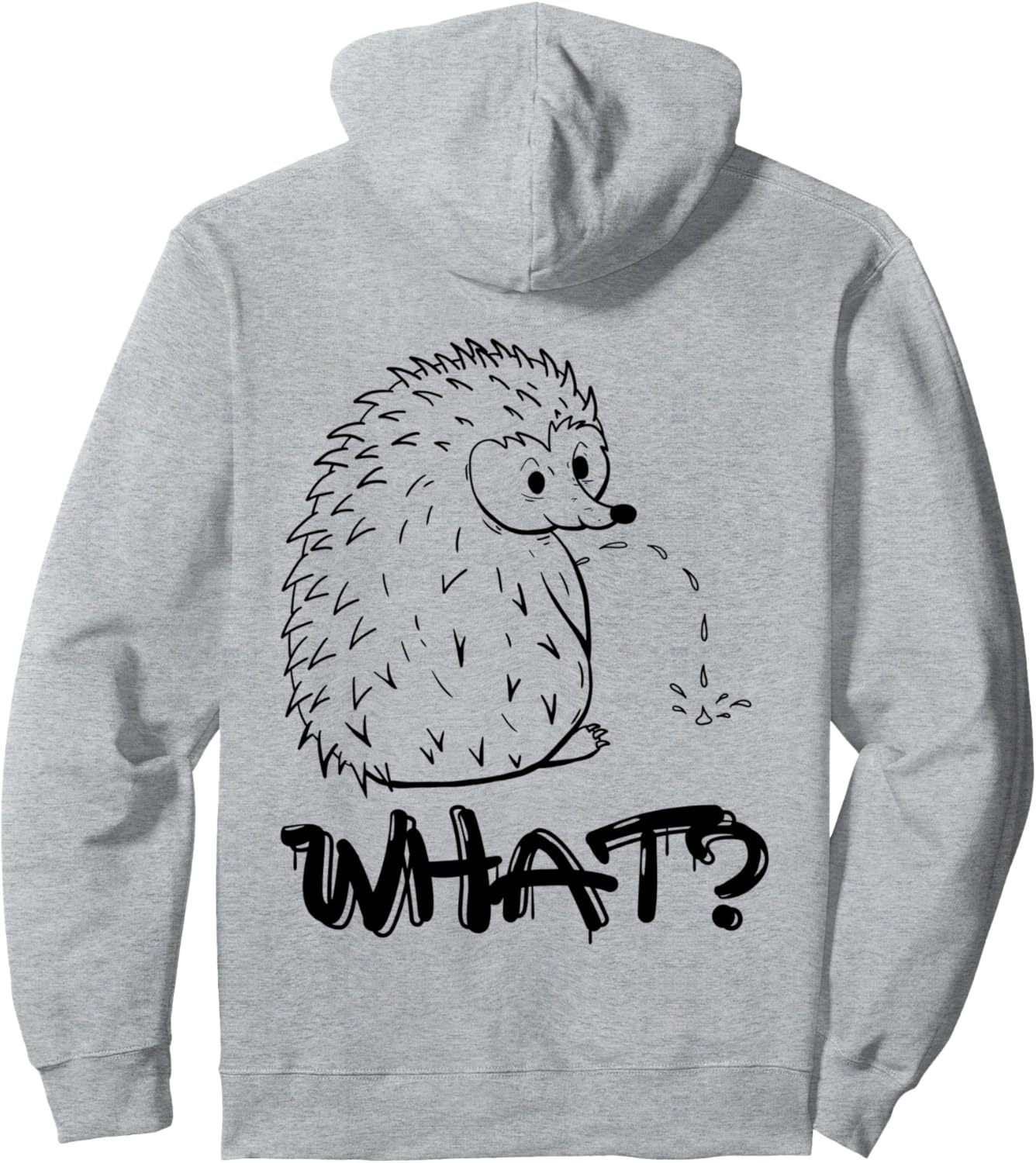 Толстовка с изображением писающего ежа Peeing Hedgehog Pee, серый
Толстовка с изображением писающего ежа Peeing Hedgehog Pee, серый