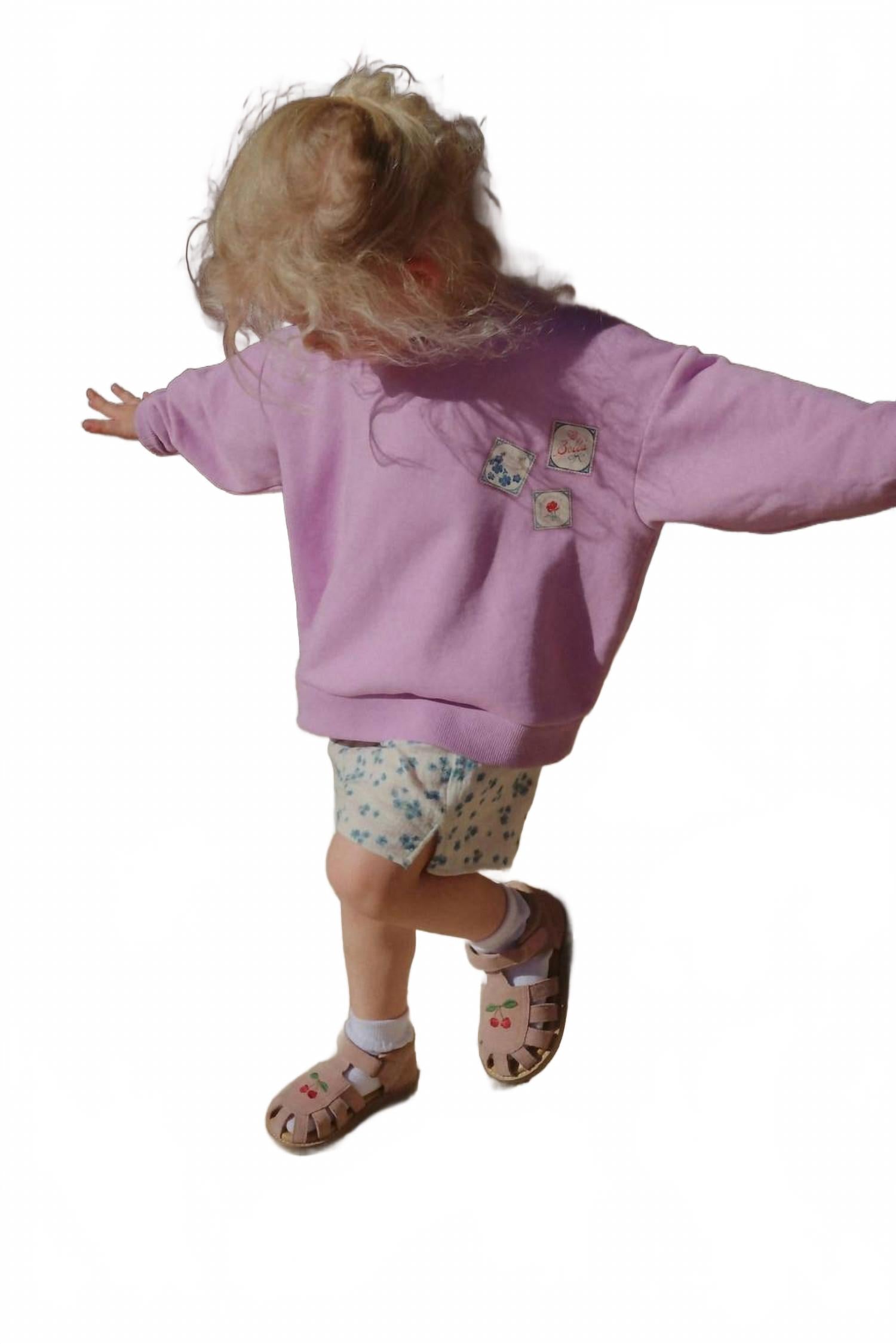 Детский свитшот с принтом в фиолетовом цвете Konges Sløjd
Детский свитшот с принтом в фиолетовом цвете Konges Sløjd