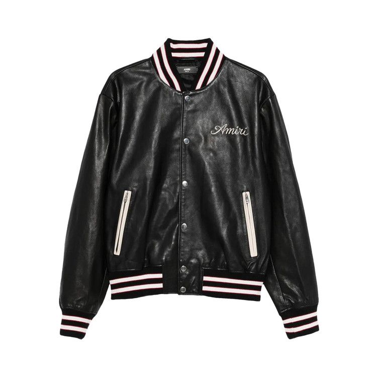 Куртка Amiri Club Amiri Leather Varsity Jacket, Black 
Куртка Amiri Club Amiri Leather Varsity Jacket, Black
