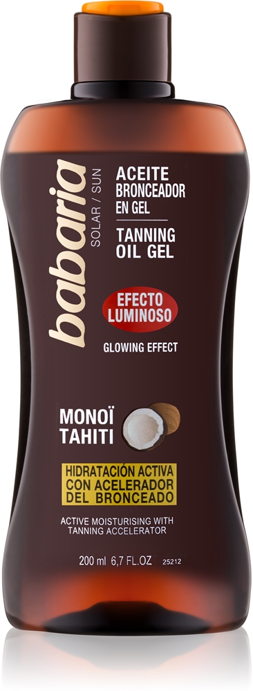 Масло для загара Glow Effect Monoi Tahiti, придающее сияние Babaria, 200 мл
Масло для загара Glow Effect Monoi Tahiti, придающее сияние Babaria, 200 мл