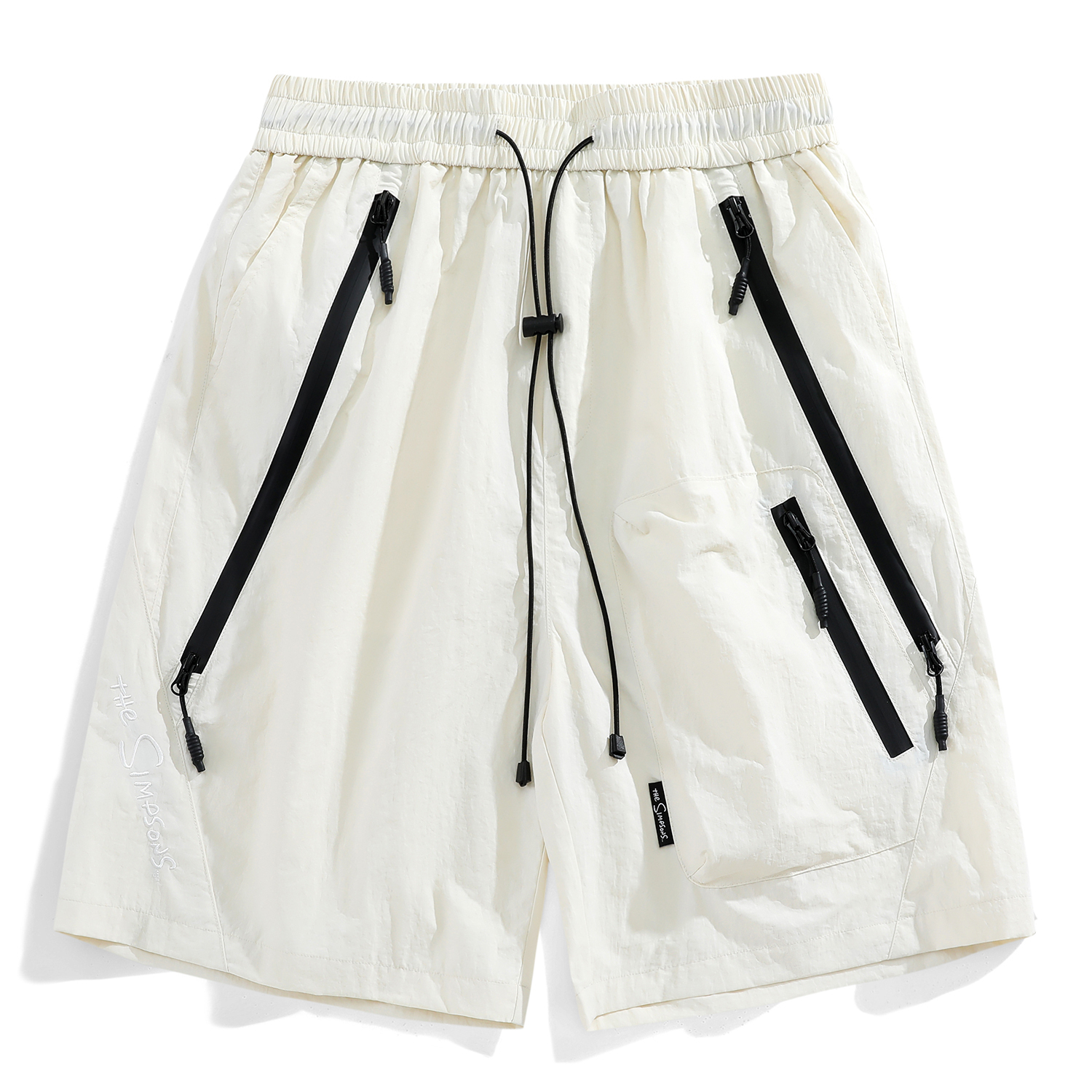 Повседневные шорты унисекс The Simpsons, экрю 
Повседневные шорты унисекс The Simpsons, экрю