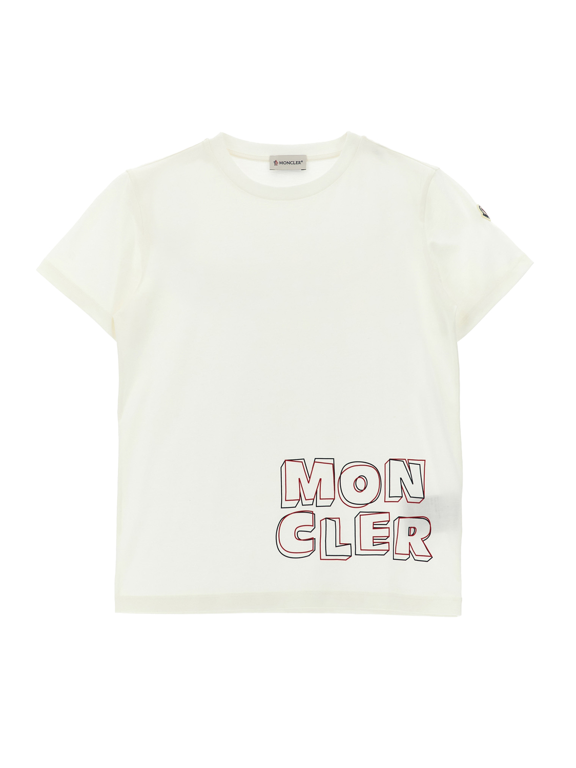 Футболка с логотипом Moncler Enfant, белый
Футболка с логотипом Moncler Enfant, белый