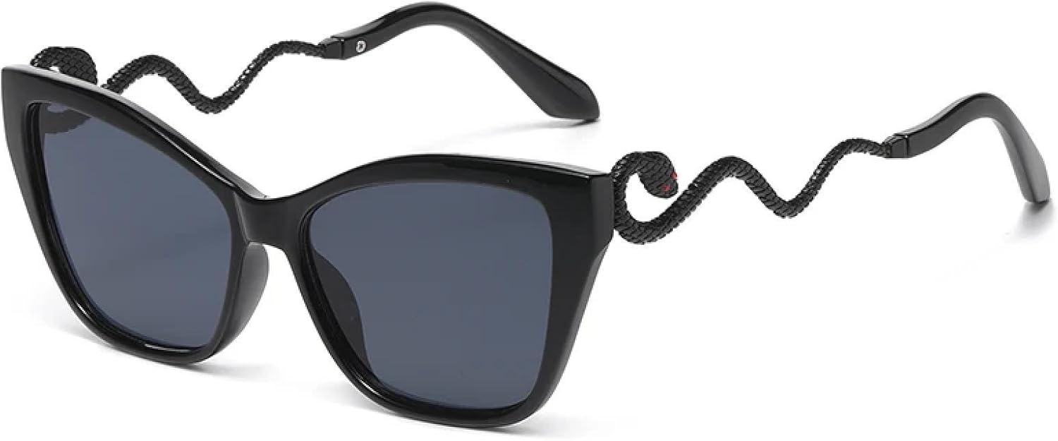 Солнцезащитные очки с защитой от УФ-излучения UV400 | «Кошачий глаз», большая оправа, градиентный оттенок | Для женщин и мужчин, для занятий спортом на открытом воздухе и вождения generic, Black
Солнцезащитные очки с защитой от УФ-излучения UV400 | «Кошачий глаз», большая оправа, градиентный оттенок | Для женщин и мужчин, для занятий спортом на открытом воздухе и вождения generic, Black