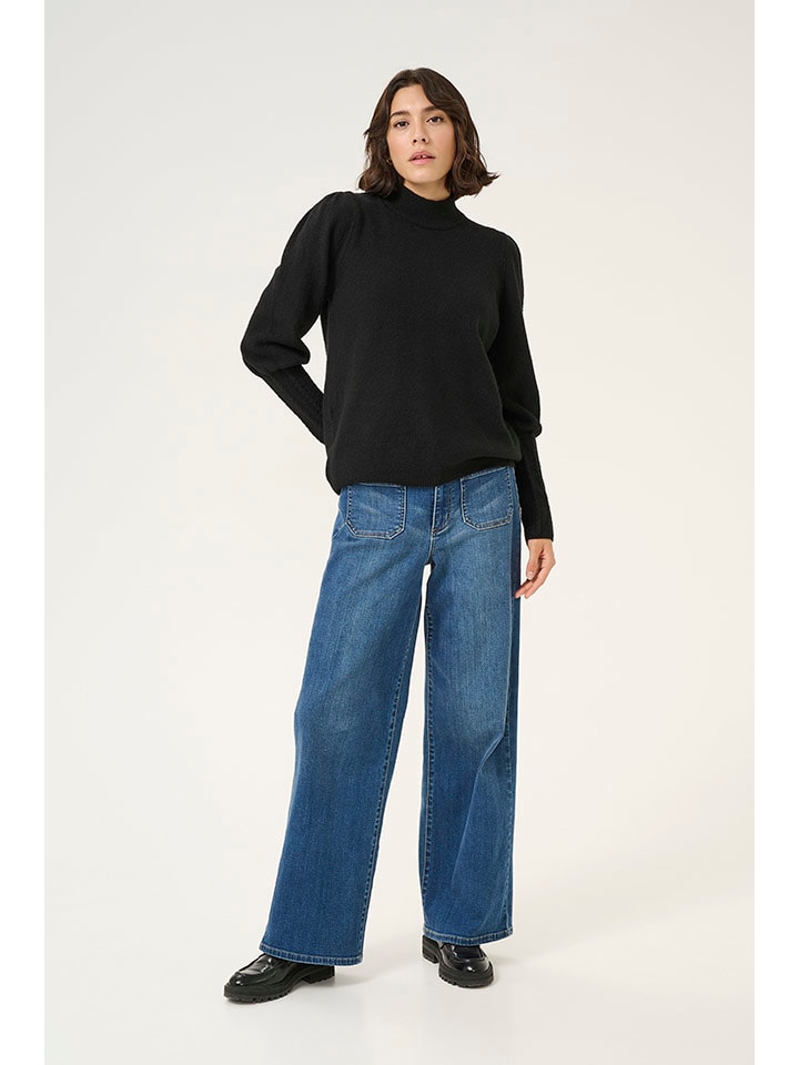 Пуловер Kaffe Pullover, черный
Пуловер Kaffe Pullover, черный