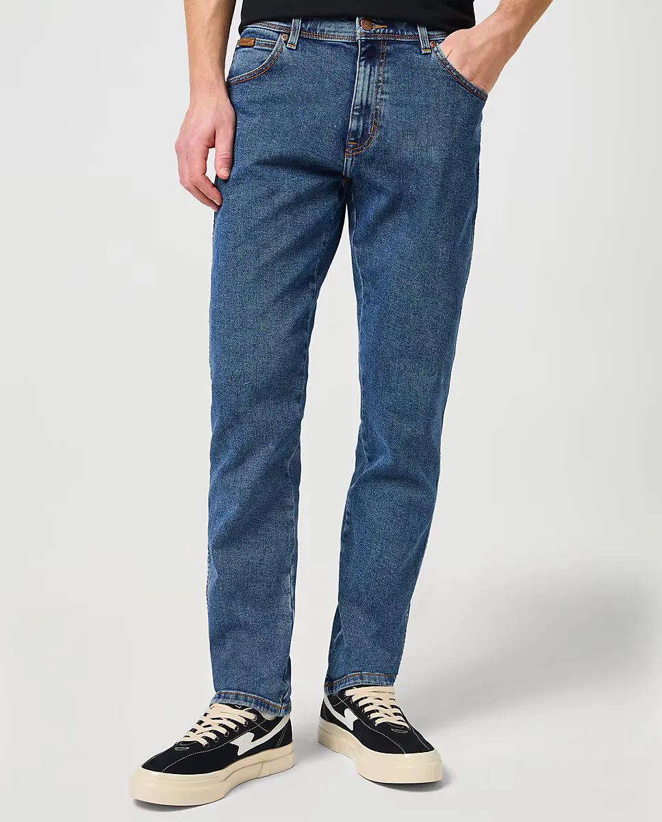 Облегающие мужские джинсы TEXAS синего цвета Wrangler, синий
Облегающие мужские джинсы TEXAS синего цвета Wrangler, синий