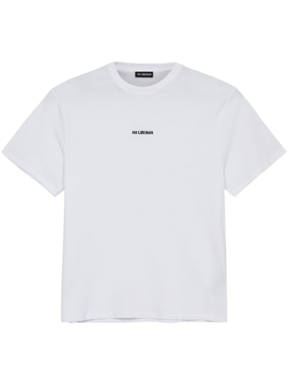 Han Kjøbenhavn футболка с вышитым логотипом, белый 
Han Kjøbenhavn футболка с вышитым логотипом, белый