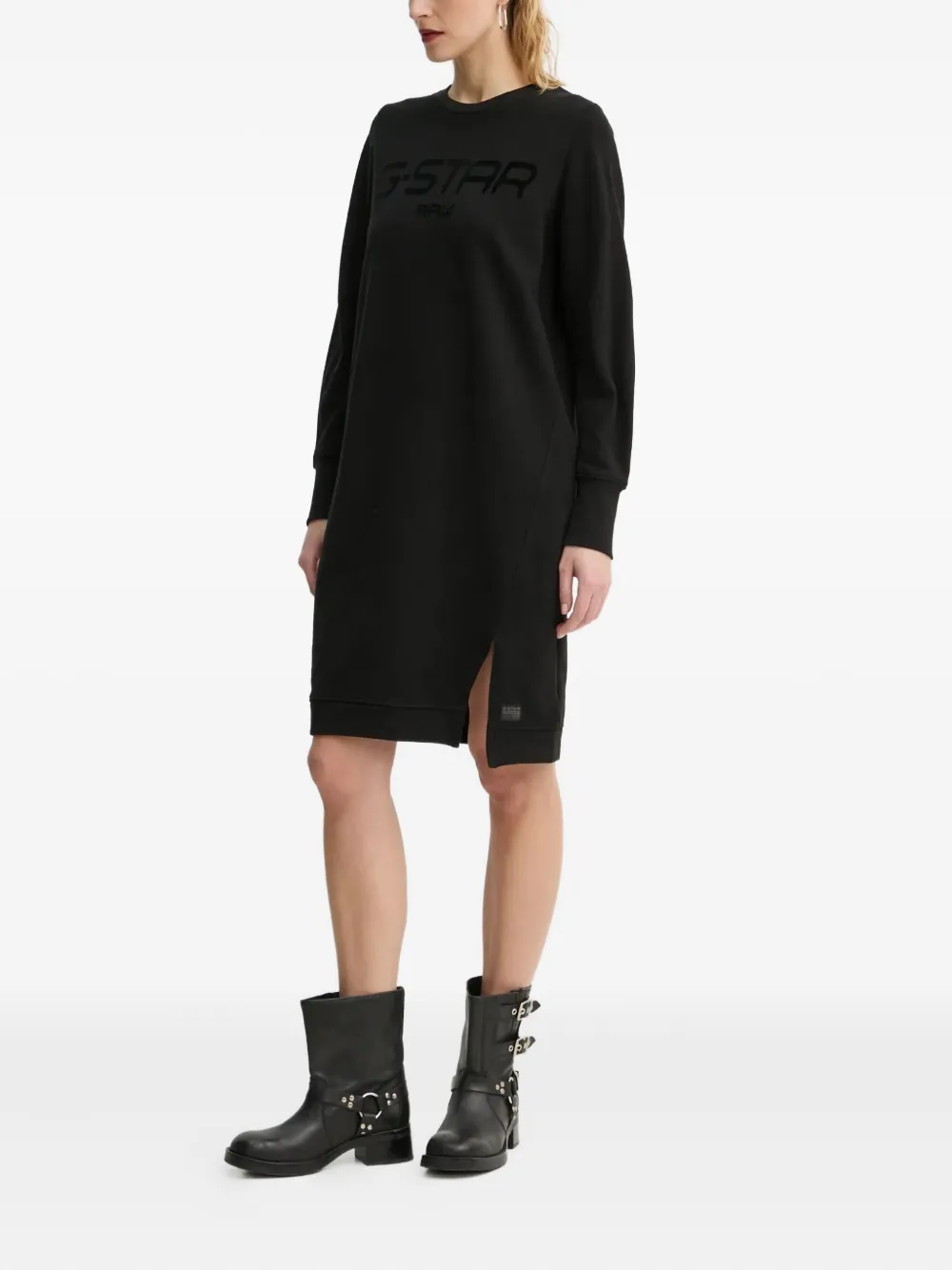Платье с длинными рукавами и логотипом G-Star RAW, черный
Платье с длинными рукавами и логотипом G-Star RAW, черный