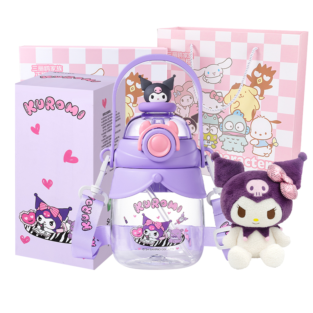 Кружка пластиковая Kuromi Cinnamoroll 750 мл Sanrio, Kuromi Water Cup+Box+Large Doll
Кружка пластиковая Kuromi Cinnamoroll 750 мл Sanrio, Kuromi Water Cup+Box+Large Doll