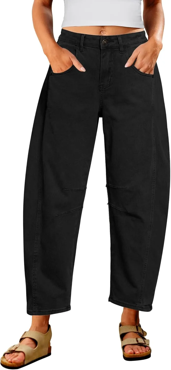 Женские джинсы Utyful Barrel Cropped Baggy High Waisted Distressed
Женские джинсы Utyful Barrel Cropped Baggy High Waisted Distressed