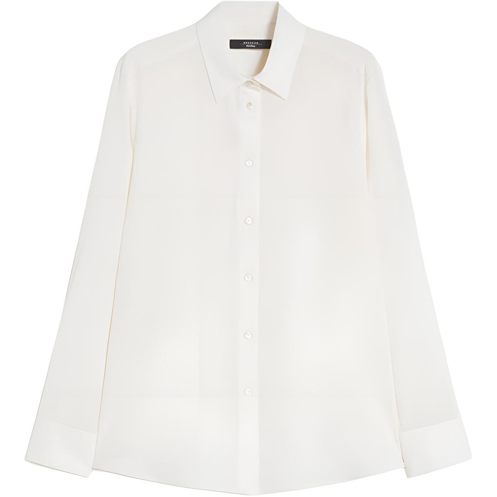 WEEKEND MaxMara Рубашка Women's Ivory White Lapel Moderate Others
WEEKEND MaxMara Рубашка Women's Ivory White Lapel Moderate Others