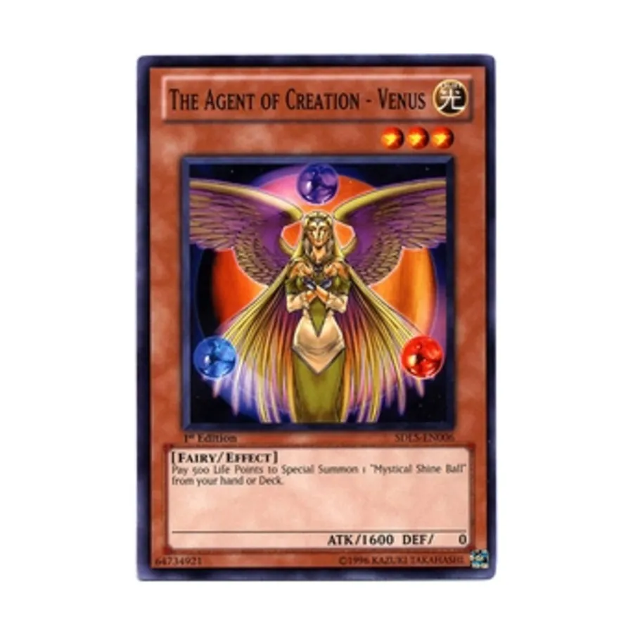 CCG Агент творения — Венера (Обычная), Yu-Gi-Oh - Structure Deck - Lost Sanctuary - Singles 
CCG Агент творения — Венера (Обычная), Yu-Gi-Oh - Structure Deck - Lost Sanctuary - Singles