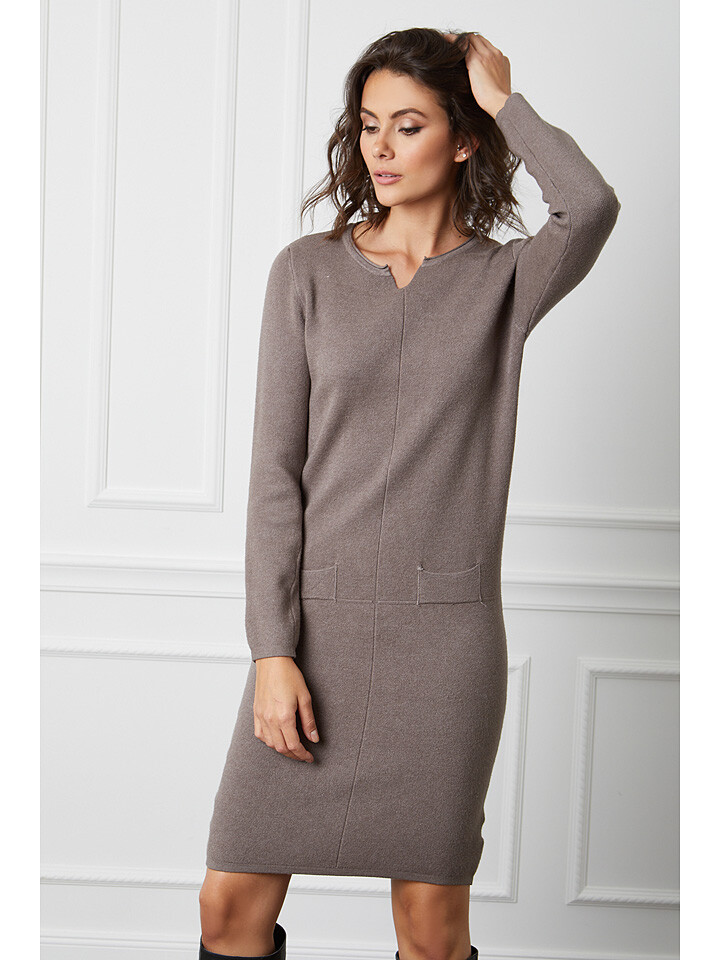 Платье So Cachemire Anir, серо-коричневый
Платье So Cachemire Anir, серо-коричневый