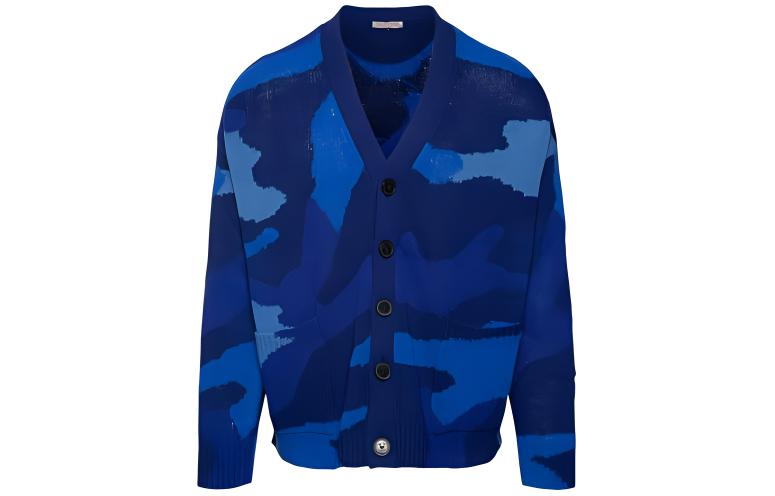 Valentino Свитер мужской синий FW22
Valentino Свитер мужской синий FW22