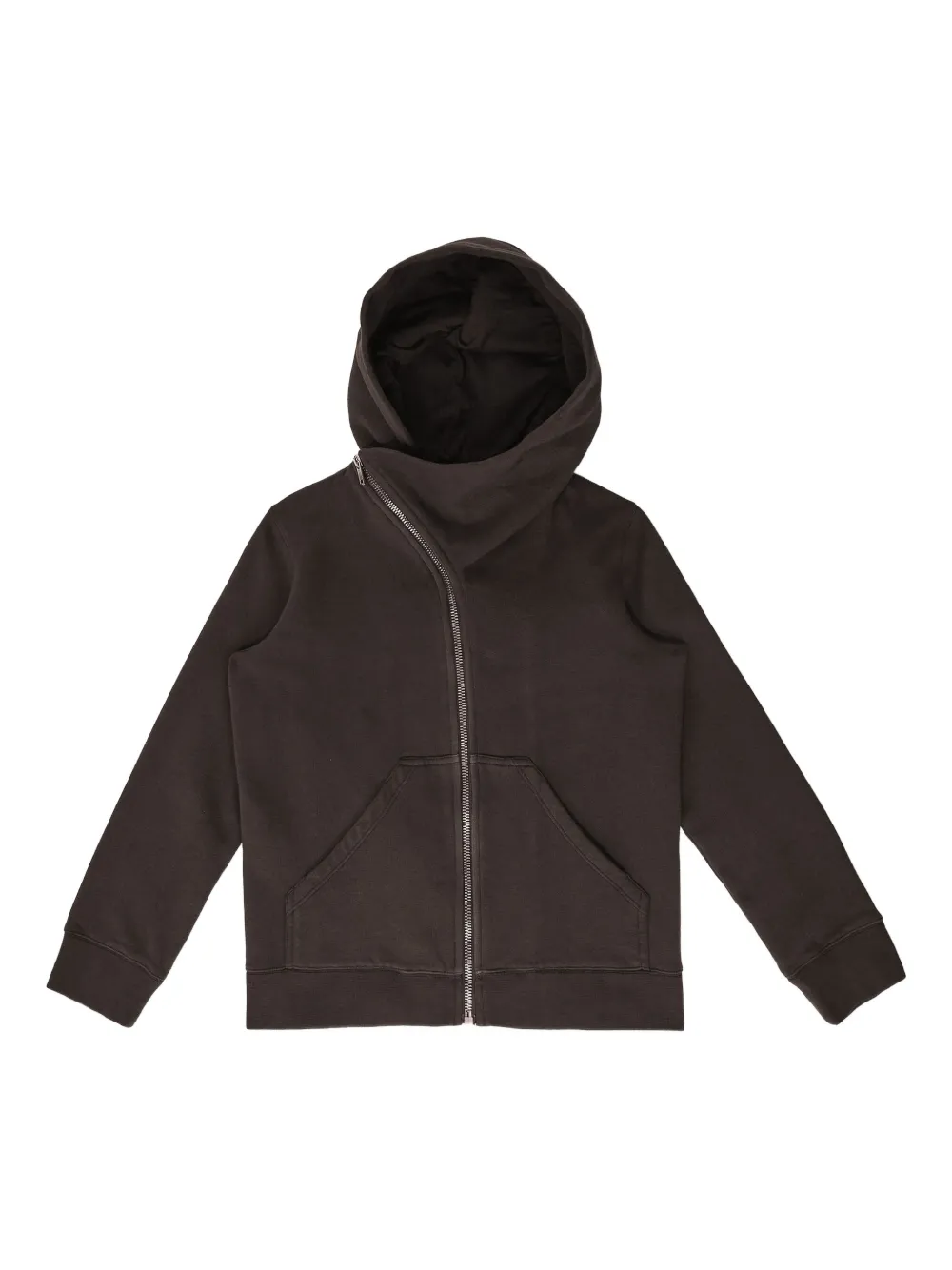 Свитер на молнии с капюшоном Rick Owens Kids, коричневый
Свитер на молнии с капюшоном Rick Owens Kids, коричневый