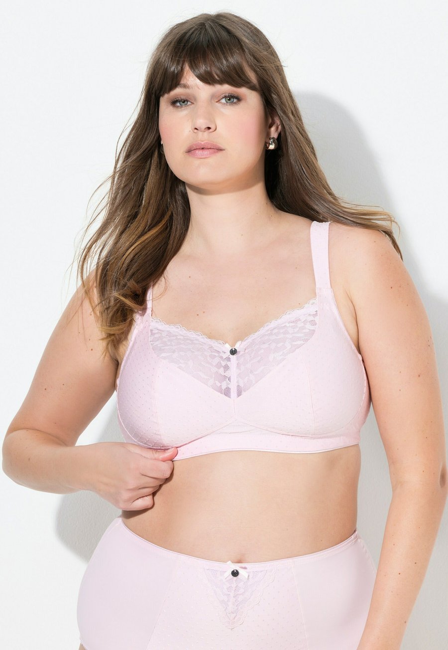 Бюстгальтер Ulla Popken Underwired bra, Baby Pink/Light Pink
Бюстгальтер Ulla Popken Underwired bra, Baby Pink/Light Pink