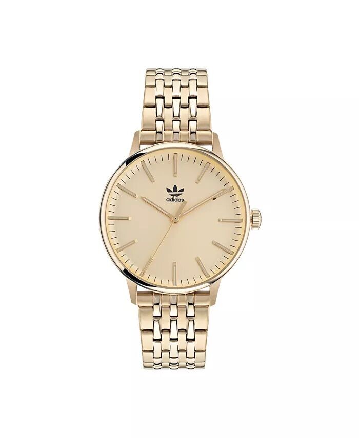 Часы унисекс с тремя стрелками Code One, золотистый браслет из нержавеющей стали, 38 мм adidas, Позолоченный, Часы унисекс с тремя стрелками Code One, золотистый браслет из нержавеющей стали, 38 мм adidas
Часы унисекс с тремя стрелками Code One, золотистый браслет из нержавеющей стали, 38 мм adidas, Позолоченный, Часы унисекс с тремя стрелками Code One, золотистый браслет из нержавеющей стали, 38 мм adidas
