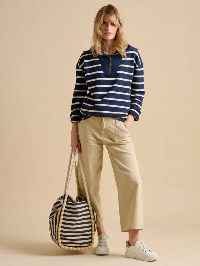 Джемпер на молнии в полоску 1/4 дюйма Brakeburn, темно-синий
Джемпер на молнии в полоску 1/4 дюйма Brakeburn, темно-синий